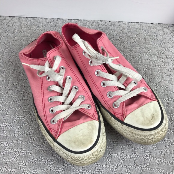 pink converse size 8